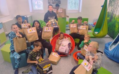 A máme čím psát, kreslit a malovat – poděkování